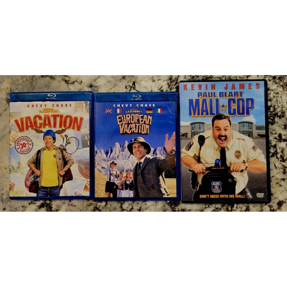 ICONIC HUMOR 3PK: VACATION, EUROPEAN VACATION & PAUL BLART:MALL COP! GET EM NOW